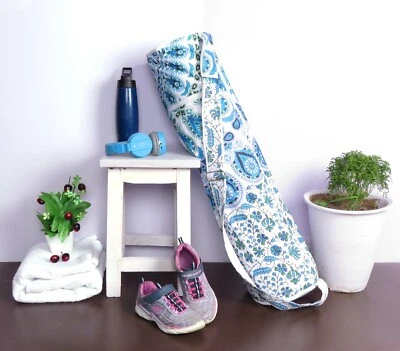 OUSSUM Bag Yoga Mat Tote Exercise Zip Carrier Full Strap Shoulder Gym Bags Carry Pocket