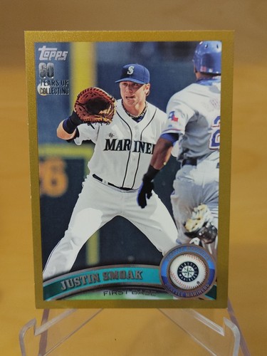 Justin Smoak [Gold] #483 card