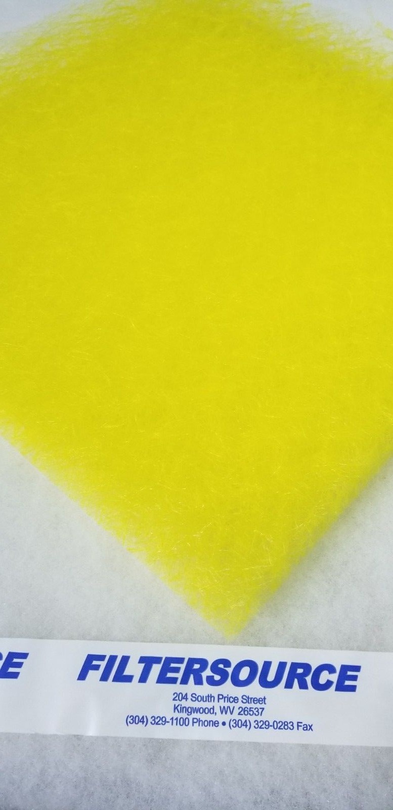 Paint Booth Exhaust Filter Paint Arrestor 20x20x2 18Gr 100/Case NESHAP