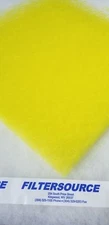 Paint Booth Exhaust Filter Paint Arrestor 20x20x2 18Gr 100/Case NESHAP 6H  USA