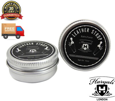 HARYALI Clear Leather Balm Leather Razor Strop Paste Yellow