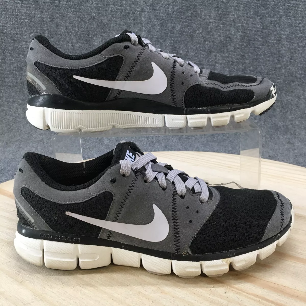 Nike Shoes Womens 8.5 2 Running Sneakers Gray Mesh Up | eBay