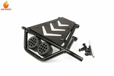 Metal Front Guard Bumper Set with LED Light housing for 1/5 HPI Baja 5TS