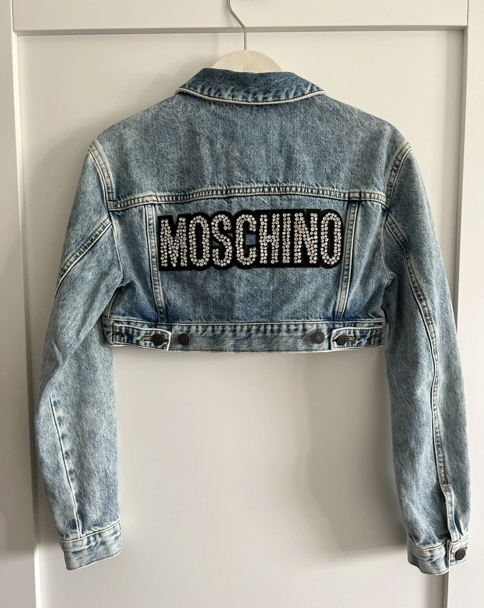 Hm moschino denim jacket clearance