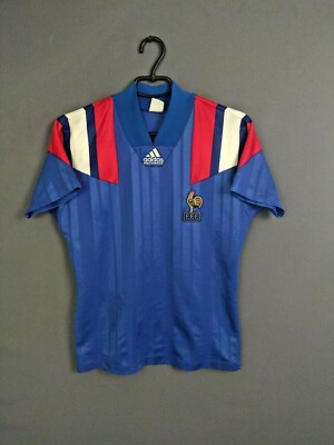 France Jersey 1992 1993 Home S Shirt Mens Maillot Football Soccer