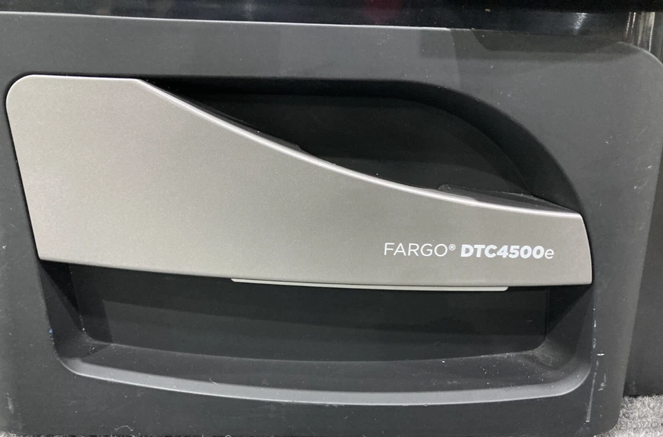 HID Fargo DTC4500E Dual-Sided ID Card Printer (Unit Only) - Image 4 of 4