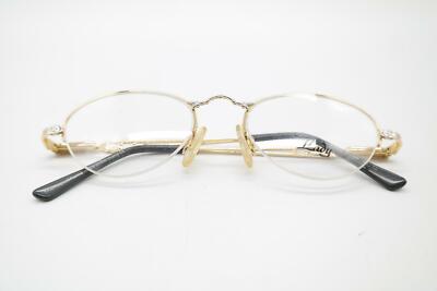 Lunettes Vintage Yabi Spirit Lady 412 Or/argent - Monture Demi-cadre Unisexe