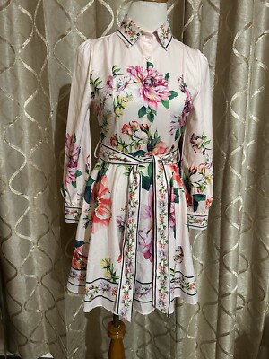 dalia macphee dress. Size Small. Extremely Beautiful. Floral. Flare Bottom