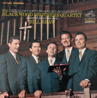 rare RCA Victor LP USA Blackwood Brothers Quartet J.D. Sumner  (ex Elvis-show)