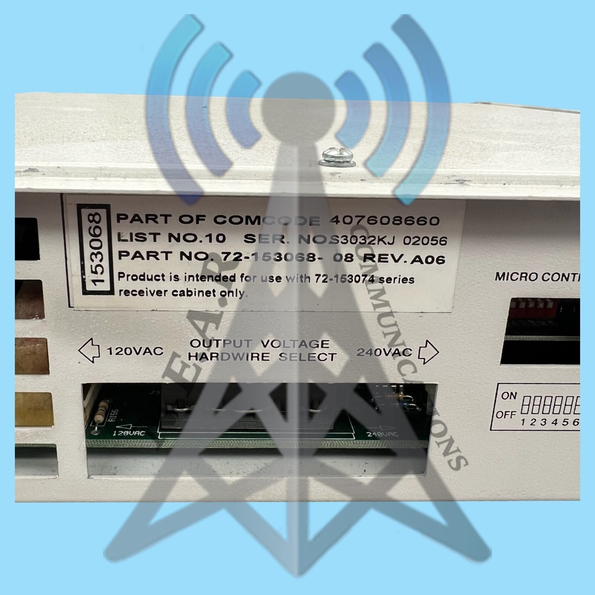 Alcatel-Lucent, 407608660, 72-153068-08, WP-93388-L10, AC/DC