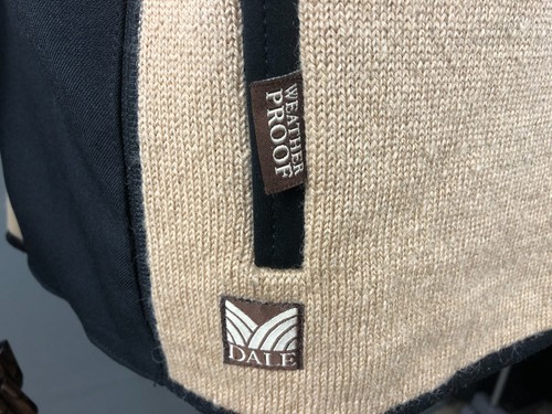 Dale Of Norway Full Zip Windstopper Vest Wool Beige Men - Picture 8 of 14
