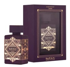 Lattafa Perfumes Bade'e Al Oud Amethyst for Unisex Eau de Parfum Spray,3.4 Ounce