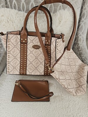 Dasein Tote Bag for Women Shoulder Purse Handbag Top Handle Satchel Bag Set Of 3