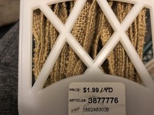 Simplicity 1 1/4 inch x 12 yards Natural Brow...