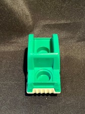 Vintage Fisher Price Little People Sesame Street Green Sanitation Garbage Truck