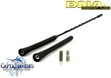 DNA DESIGNER AUDIO REPLACEMENT ROOF MOUNT AM/FM ANTENNA MAST 2 PACK AXA267
