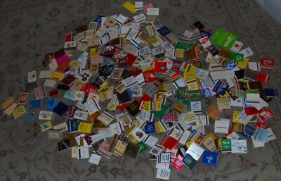 Collection of 250-300, some from different countries Match Boxes & Matchbooks