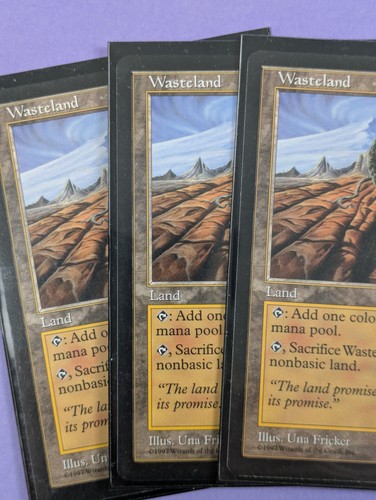 MTG Magic The Gathering: Tempest: Wasteland Uncommon - NM - Picture 3 of 3
