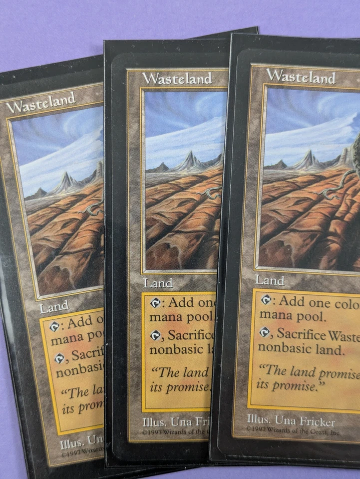 MTG Magic The Gathering: Tempest: Wasteland Uncommon - NM - Image 3 of 3