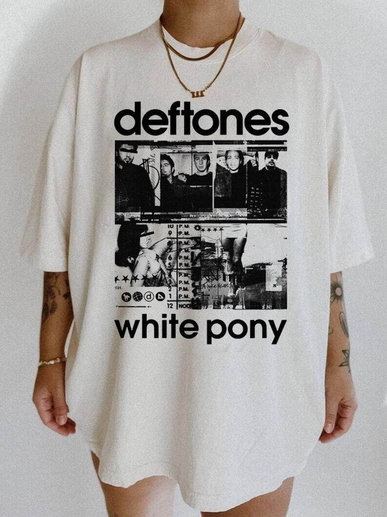 deftones white pony t shirt