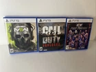 PS5 Game Lot - Call Of Duty Modern Warfare 2 - Vanguard - AEW WRESTLING - EUC