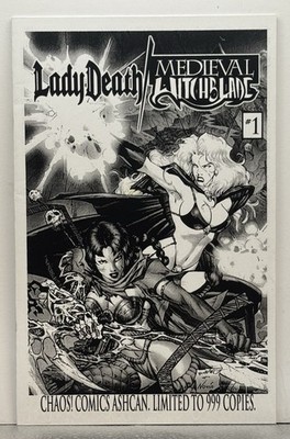 LADY DEATH Midieval Witchblade #1   ASHCAN EDITION   Limited Edition