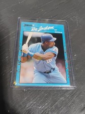 1990 Donruss Leaf Bo Jackson #63 Blue Rare KS Royals !