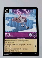 Sven - Leaping Reindeer 60/204 Winterspell Super Rare
