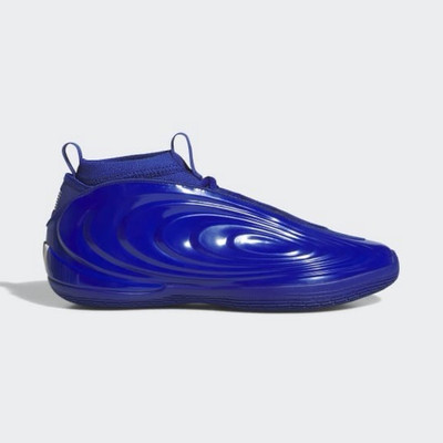 adidas Harden Volume 10 Blue Basketball Sneakers Men's Mid Top Lace Up