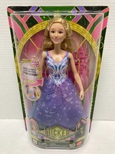 2025 Mattel Wicked For Good Movie Singing Glinda Fashion Doll New IOB
