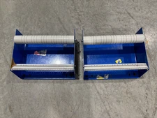 ONE Uline Table Top or Wall Mount Tape or Label Roll Dispenser 13" x 10" x 5"