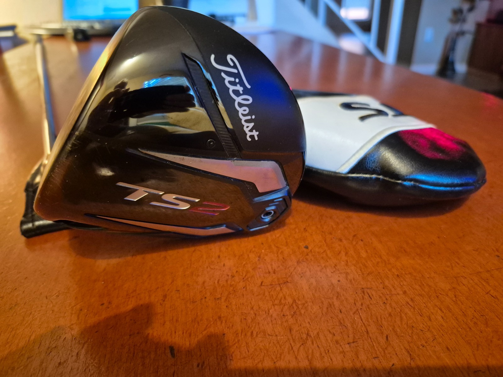 EXCELLENT Titleist TS2 Driver LH w TENSEI AV 55 STIFF & GP TOUR VELVET GRIPS