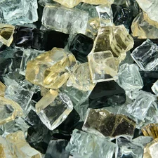 10 Lbs. of Sin City 1/2 In. Blended Fire Glass