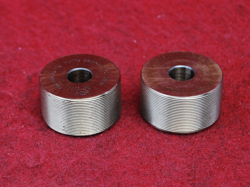 FETTE 1/4-32 UNEF THREAD ROLLS T160-219-18.5/HS ROLLS #1 #2