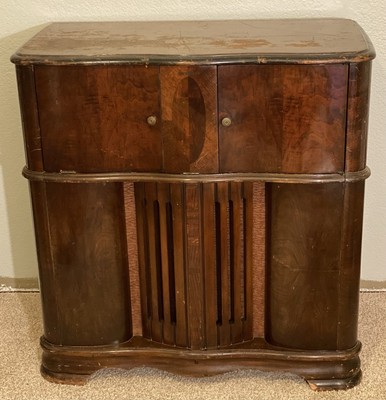 RCA 1942 Anniversary Phonogragh Radio Console Model V-215 | eBay