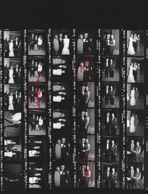 Contact Photo Sheet & Negatives Ladd Ball Dana Hill Evans Parton Welch Collins