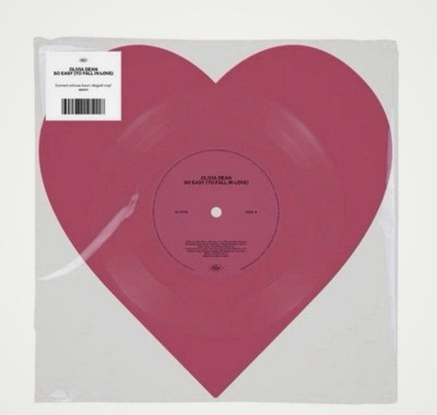 Olivia Dean So Easy (To Fall In Love)/I've Seen It Heart Shaped 10'' Single