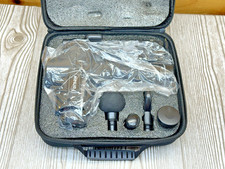 FARSAW Massage Gun Model 18650 Deep Tissue Percussion Massager w 5 Heads Case