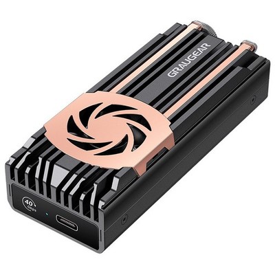 GrauGear Memory Enclosure M.2 NVMe Card PCIe 4.0 G-M2U4-40G-F