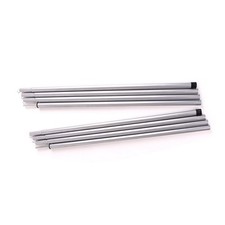  2 Pcs Tent Awning Extension Beach Canopy Poles Supporting Rod Accessories