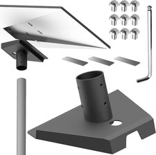 Starlink Gen 3 Pipe 1.52 Inch Adapter, for Starlink Gen 3 Standard Dish, Small