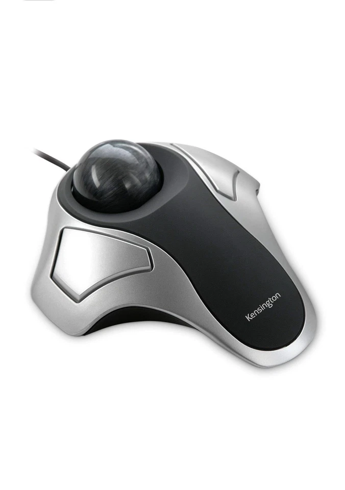 NEW Kensington 64327 Orbit Optical Trackball Mouse USB 2.0 - Black/Silver New - Image 2 of 4