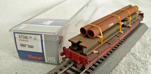 Roco, 67586, Schwerlastwagen Bauart Samms, Ep VI, OVP, wie Neu | Condition: Gebraucht