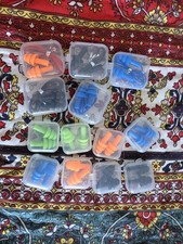 Silicone Ear Plugs - 5 Pairs AND 8 Replacements