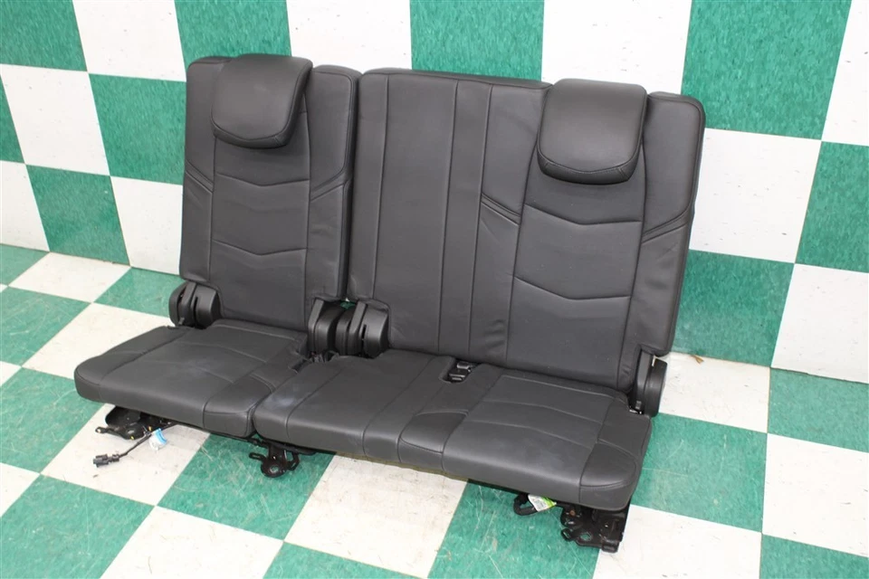 *NOTE* 16' ESCALADE Platinum Jet Black 3rd Row Leather Power Folding Rear Seat Foto 3 de 4