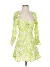 Faithfull the Brand Women Green Cocktail Dress 2