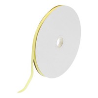 "Samtband Geschenkverpackung 25 Yard X 1/4\" Hellgelbes Einseitiges Samtbandrolle"