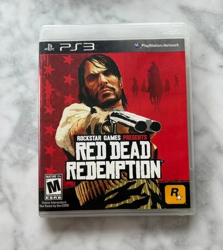 RED DEAD REDEMPTION - Sony PlayStation 3 PS3 - Tested, Works + Manual
