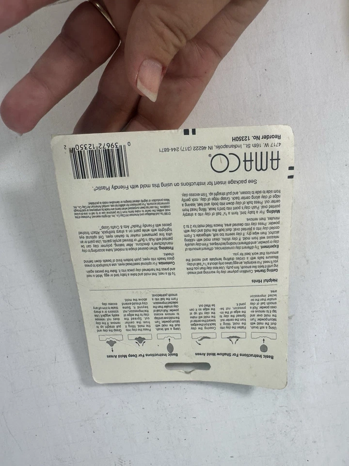 Amaco MOLDE DE EMPUJE - PÁJAROS NUEVO Foto 3 de 4