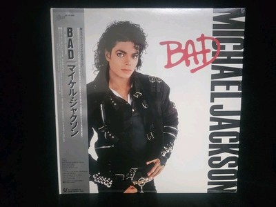 Michael Jackson Bad Japan 1st Pressing Vinyl LP Record New Sealed